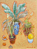 Still Life with Palm, Amaryllis, Melons