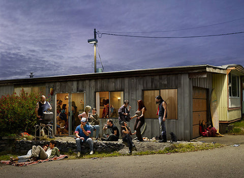 Trailer Park Party - 64.5x96 in.