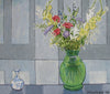 Joseph Plaskett Artwork | Impressionist still life, landscape, and figurative oil paintings, later informed by Modernism, seeing the addition of geometric shapes and abstract elements.