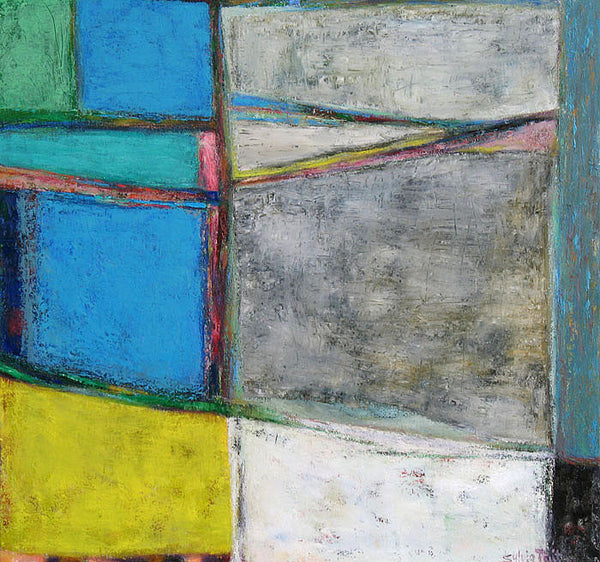 Sylvia Tait - A Season of Connections, Oil on Canvas, Unframed,  - Bau-Xi Gallery