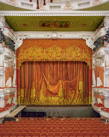 Curtain, Mikhailovsky Theatre, Saint Petersburg, Russia - 3 sizes