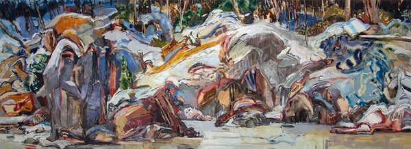 David T. Alexander artwork 'Outer Northern Approach' available at Bau-Xi Gallery Toronto, Ontario