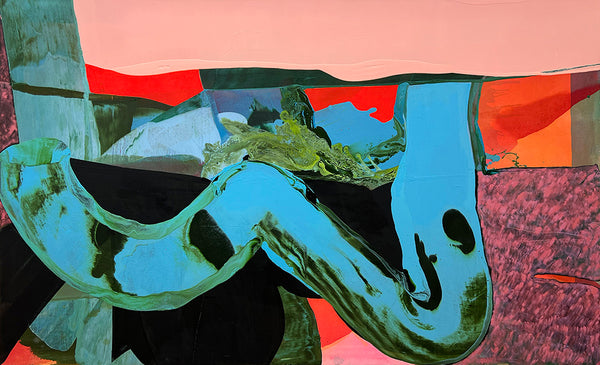 Kathryn Macnaughton artwork 'Blue Lagoon' available at Bau-Xi Gallery Toronto, Ontario
