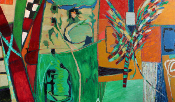 Sylvia Tait - Westcoast Suite, Oil on Canvas, Unframed,  - Bau-Xi Gallery