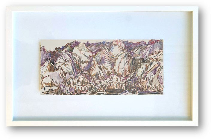 David T. Alexander artwork 'Worn Out Mounds Backed Up' available at Bau-Xi Gallery Vancouver