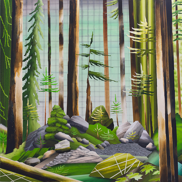 Gavin Lynch artwork 'Hummingbird Salamander' available at Bau-Xi Gallery Vancouver
