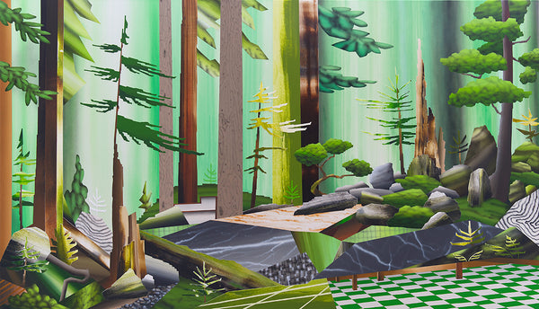 Gavin Lynch artwork 'Mondegreens (A Slowly Changing Landscape)' available at Bau-Xi Gallery Vancouver