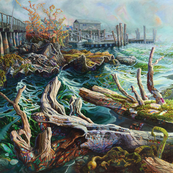 Drew Burnham artwork 'Port Renfrew' available at Bau-Xi Gallery Vancouver