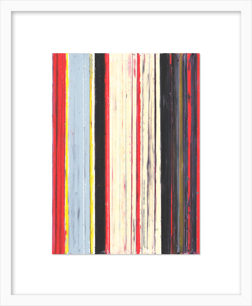 Vicky Christou artwork 'Colour Study, Red, Black & Grey #2' available at Bau-Xi Gallery Vancouver