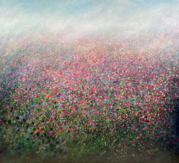 Sheri Bakes artwork 'Wildflowers' available at Bau-Xi Gallery Vancouver