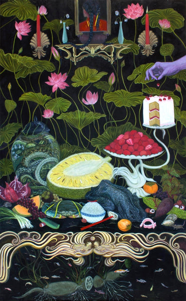Michelle Nguyen artwork 'Altar for Hungry Ghosts' available at Bau-Xi Gallery Vancouver