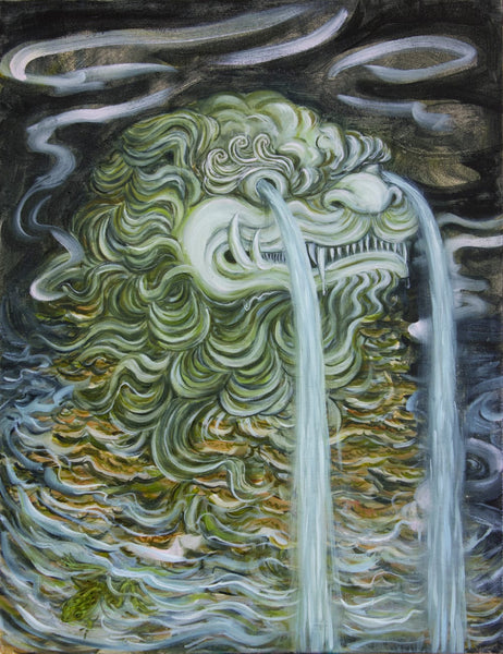 Michelle Nguyen artwork 'Flooded Fountain' available at Bau-Xi Gallery Vancouver